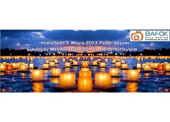 Haydi hıdrellez kutlamaya... 5 Mayıs'ta Gündoğdu'ya