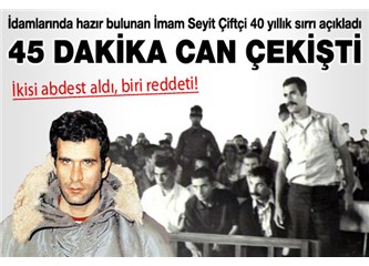 Deniz’ im, Yusuf ‘um, Hüseyin’ im !