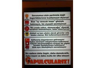 Bütün mesele "sen ve ben meselesi" Birlik olalım, güçlü olalım..!
