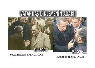 Erdoğan'ı Atatürk'le karşılaştırmak, hadsizliklerin en büyüğüdür.