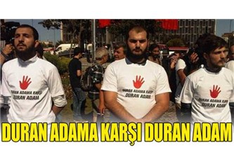 Gezi Parkı Direnişi; "Duran adama karşı duran adam"
