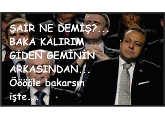 "Bakakalırım giden geminin arkasından..." (Orhan Veli)
