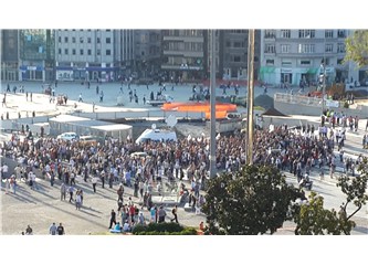 Taksim Meydanı'ndan anında haberler