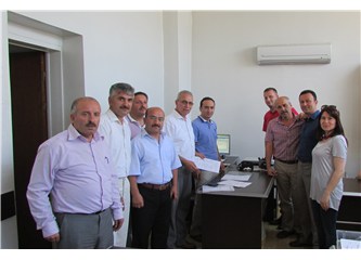 Samsun Büro MEMUR-SEN yeni yönetim kurulu üyeleri mazbatalarını aldı