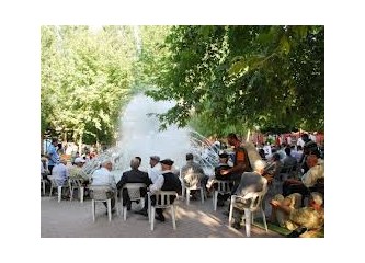 Oruç, demokrasi parkı ve fıskiyeli havuz