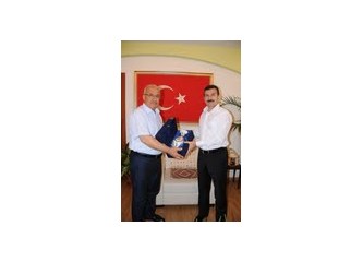 Kaymakam Güldibi’den, Başkan Kocamaz’a veda ziyareti ...