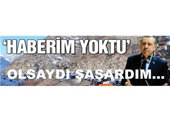 Sayın Başbakan, bir...
