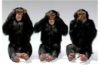 Basının metodolojisi, üç maymun