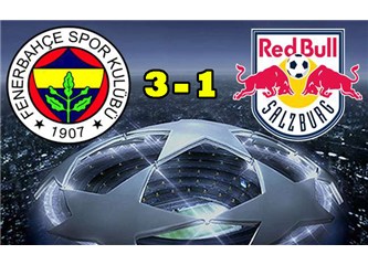 Fenerbahçe'den 45'lik Bayram tarifesi (Fenerbahçe 3-1 Salzburg)