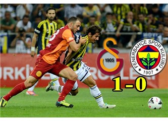 Aziz Yıldırım ile rakibi sevindirmece (Galatasaray 1-0 Fenerbahçe)