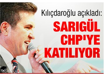 CHP’yi dışarıdan yönetmek, Sarıgül için, yeğen Kılıçdaroğlu’ndan medet ummak!