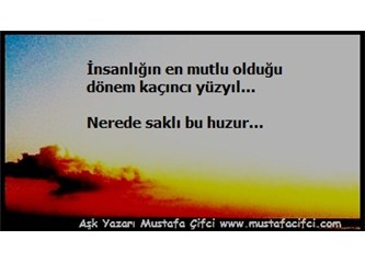 Acılardan Ders almıyoruz
