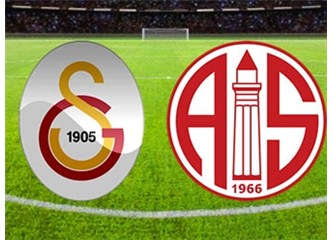 Galatasaray: 1 – MP. Antalyaspor:1 . Ne oldu şimdi?