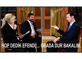 Hop dedik... Orada dur Esad Efendi!...