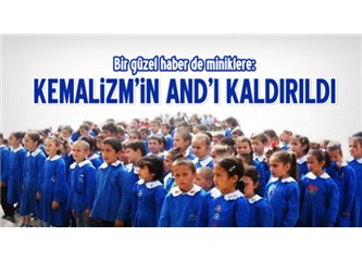 Andımız bugün kaldırıldı...