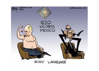 Putin Obama'yı döver