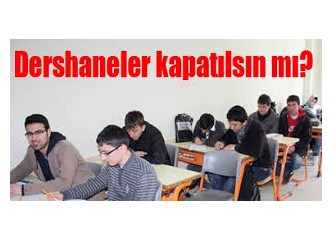 Dershaneler bahane, plân şahane