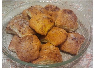 Damla sakızlı kurabiye (Portakal ve limon aromalı)