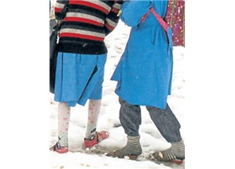 Ayazdı... Ve... Kıpkırmızı