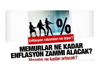 2013 enflasyon rakamları açıklandı. Memur ve emeklilere ödenecek fark ne?