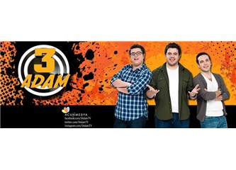 3 Adam artık TV8'de! | Üstüne bir de dizi!