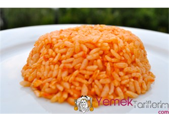 Domatesli Pilav