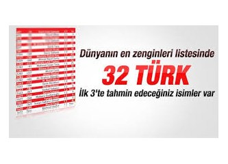 Dünya'da ve Türkiye'de dolar milyarderlerinin sayısı, servetleri...