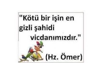 Allah vicdan, merhamet versin!