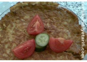 Patatesli omlet hazırlanışı