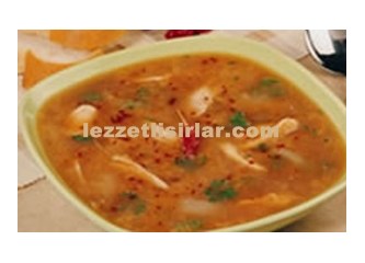 Tavuklu mercimek çorbası tarifi