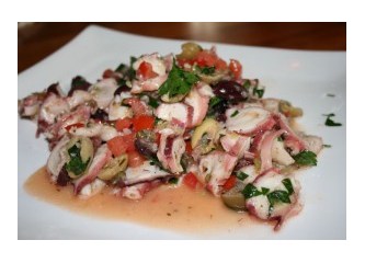 Ahtapot salatası tarifi