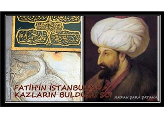 Fatih’in İstanbul’unda Kazların bulduğu su!
