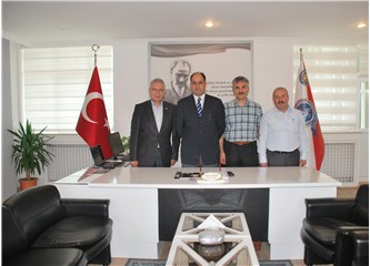 Samsun Büro Memur Sen'den 19 Mayıs PMYO müdürü Gündal'a ziyaret