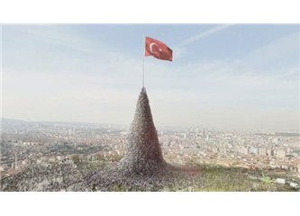 Reklamlarda kalan bayrak sevgisi...