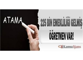 Gençler iş bulamazken 25 yılda emekli olması gereken memur neden 37 yıl çalıştırılıyor?