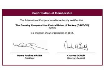 ORKOOP ICA Üyeliğine kabul edildi.