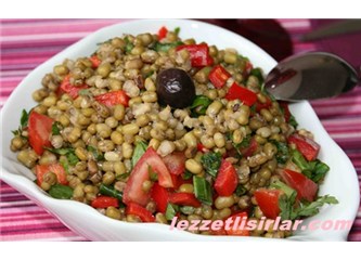 Fasulye salatası tarifi