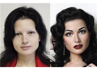 Kadınların engel tanımaz alışkanlığı; makyaj