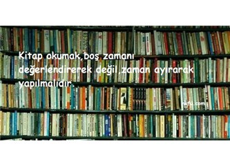 Kitapsız...