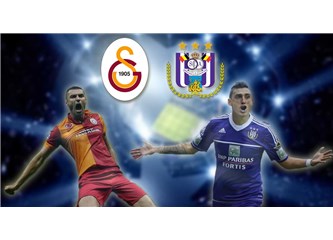 UEFA maçı: Galatasaray: 1 - Anderlecht: 1