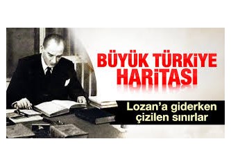 Ortadoğu haritası yeniden çizilirken, Türkiye de, doğal sınırlarına ulaşmalıdır....