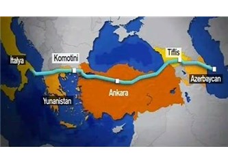Nabucco Projesi'nden, Azeri doğal gazının Türkiye üzerinden taşınmasına...