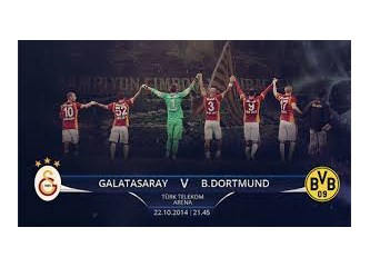B.Dordmund ders verdi: Galatasaray :0 - B.Dordmund :4