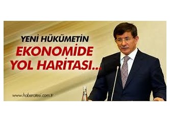 Ekonominin yeni yol haritası açıklandı...
