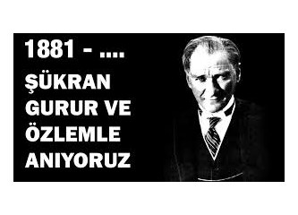 Atatürk'le ilgili bir anı...