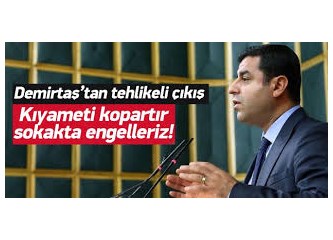 HDP Eş Genel Başkanı Demirtaş, İmralı ve Kandil arasında kalmış...