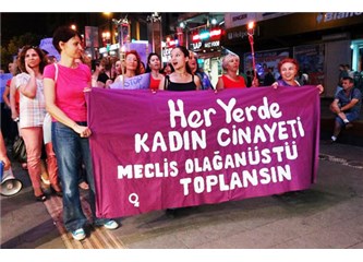 Kadın cinayetleri üzerine