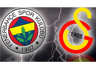Galatasaray'a geçmiş olsun. Fenerbahçe :1 - Galatasaray : 0