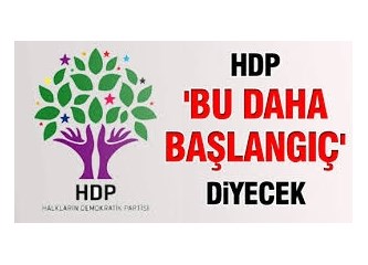HDP Üzerinden Kısa Bir Seçim Değerlendirmesi