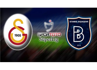 Galatasaray zorlanıyor. Galatasaray :2 - İ.Başakşehir : 2